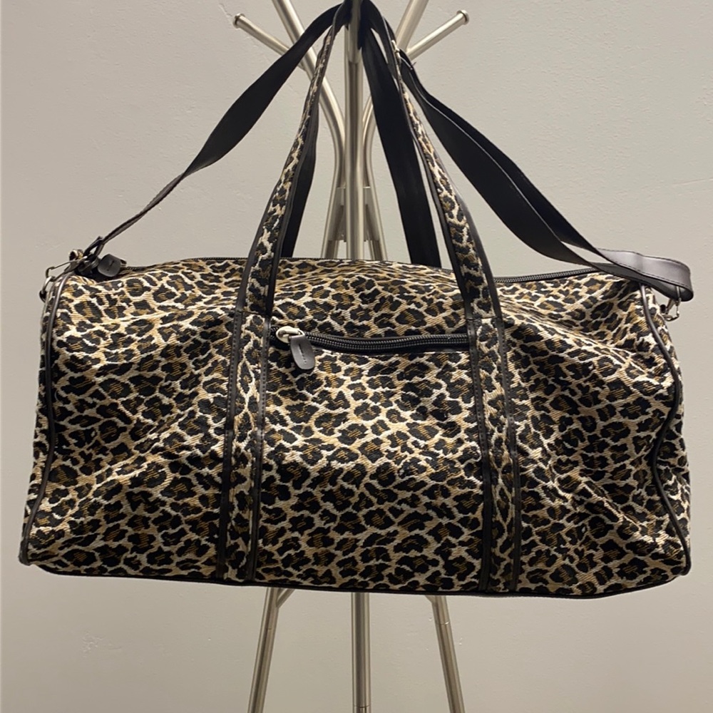 Cheetah Print Weekender Bag